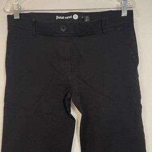 Betabrand Straight Leg Classic‎ Dress Pants Yoga Pants Black Size L